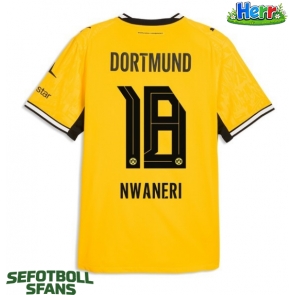 Borussia Dortmund Ethan Nwaneri #18 Hemmatröja 2026-27 Kortärmad